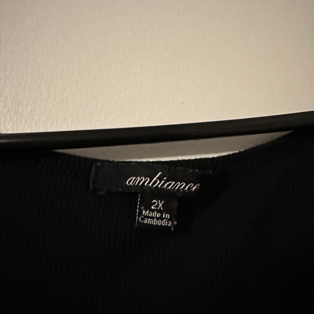 size 2xl ambiance tank top, worn 1 time